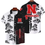 Nebraska Cornhuskers Hawaiian Shirt Premium Lightweight Waffle Knit Customize Name