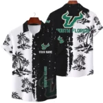 South Florida Bulls Hawaiian Shirt Premium Lightweight Waffle Knit Customize Name