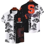 Syracuse Orange Hawaiian Shirt Premium Lightweight Waffle Knit Customize Name