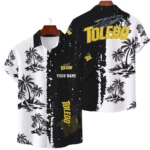 Toledo Rockets Hawaiian Shirt Premium Lightweight Waffle Knit Customize Name