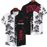 UNLV Rebels Hawaiian Shirt Premium Lightweight Waffle Knit Customize Name