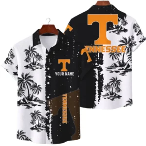 Tennessee Volunteers Hawaiian Shirt Premium Lightweight Waffle Knit Customize Name