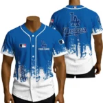Los Angeles Dodgers Waffle Baseball Jersey Premium Lightweight Breathable Sportswear Personalize Name
