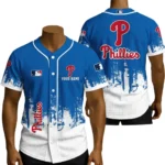 Philadelphia Phillies Waffle Baseball Jersey Premium Lightweight Breathable Sportswear Personalize Name