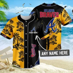 Atlanta Braves Baseball Jersey 2026 Limited Personalize Name