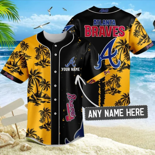 Atlanta Braves Baseball Jersey 2026 Limited Personalize Name