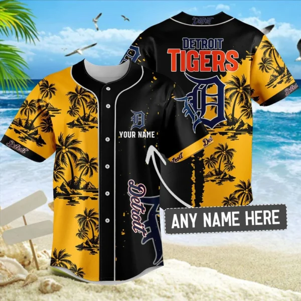 Detroit Tigers Baseball Jersey 2026 Limited Personalize Name