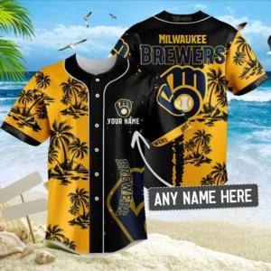 Milwaukee Brewers Baseball Jersey 2026 Limited Personalize Name