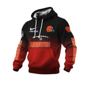 Cleveland Browns Men's Waffle Pullover Hoodie 2026 Limited Personalize Name