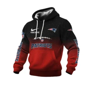 New England Patriots Men's Waffle Pullover Hoodie 2026 Limited Personalize Name