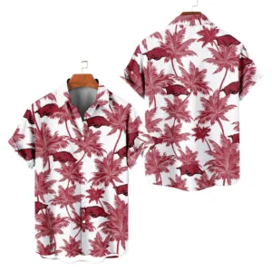 Arkansas Razorbacks Hawaiian Shirt 2026 Limited Edition Premium Crinkle Textured