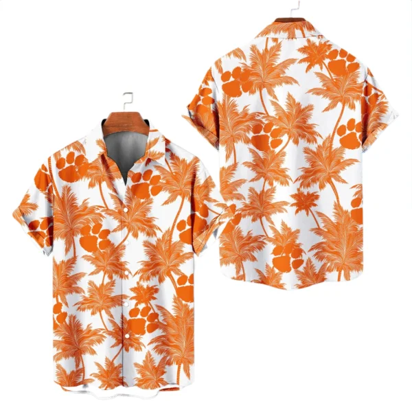 Clemson Tigers Hawaiian Shirt 2026 Limited Edition Premium Crinkle Textured