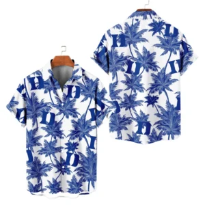 Duke Blue Devils Hawaiian Shirt 2026 Limited Edition Premium Crinkle Textured