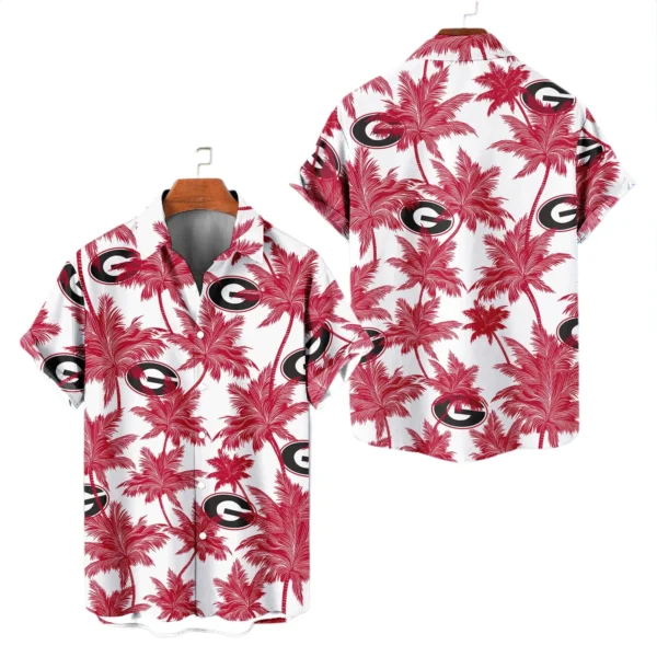 Georgia Bulldogs Hawaiian Shirt 2026 Limited Edition Premium Crinkle Textured