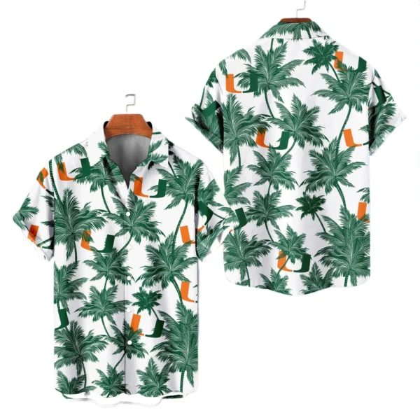 Miami Hurricanes Hawaiian Shirt 2026 Limited Edition Premium Crinkle Textured