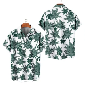 Michigan State Spartans Hawaiian Shirt 2026 Limited Edition Premium Crinkle Textured