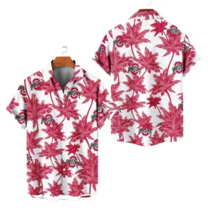 Ohio State Buckeyes Hawaiian Shirt 2026 Limited Edition Premium Crinkle Textured