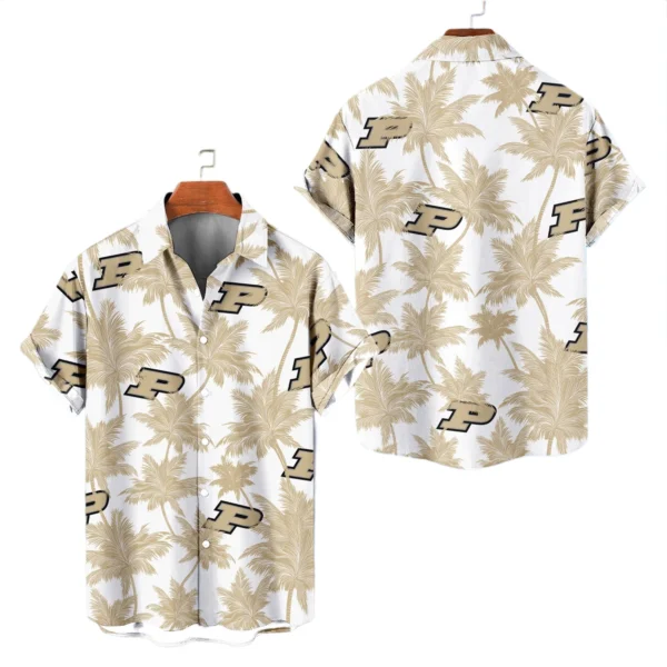 Purdue Boilermakers Hawaiian Shirt 2026 Limited Edition Premium Crinkle Textured
