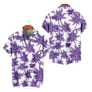 TCU Horned Frogs Hawaiian Shirt 2026 Limited Edition Premium Crinkle Textured