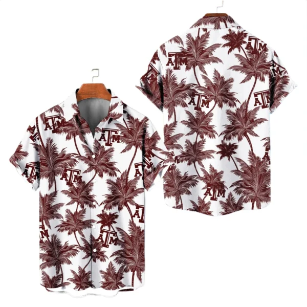 Texas A&M Aggies Hawaiian Shirt 2026 Limited Edition Premium Crinkle Textured