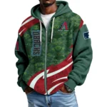 Arizona Diamondbacks Men’s Waffle Knit Full Zip-Up Hoodie