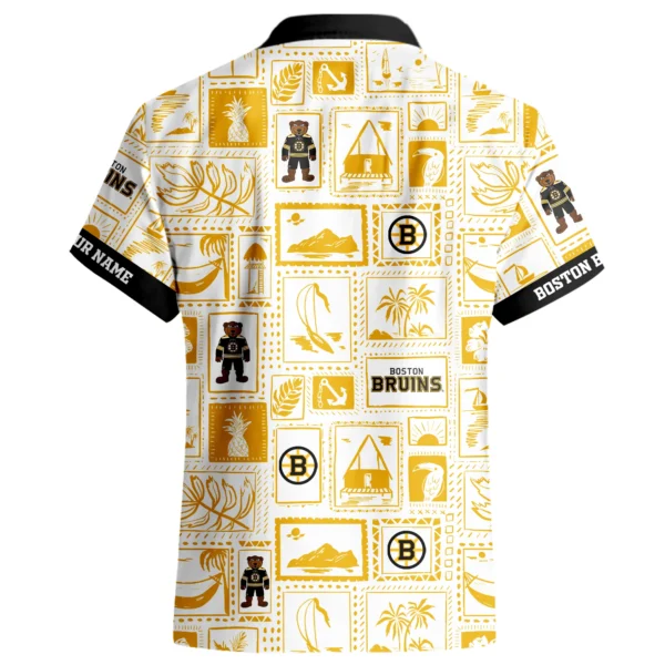 Boston Bruins Hawaiian Shirt 2026 Limited Premium Crinkle Textured Personalize Name
