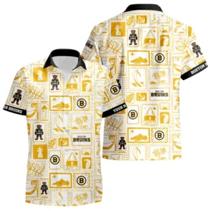 Boston Bruins Hawaiian Shirt 2026 Limited Premium Crinkle Textured Personalize Name