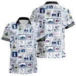 Columbus Blue Jackets Hawaiian Shirt 2026 Limited Premium Crinkle Textured Personalize Name