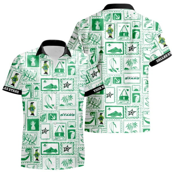 Dallas Stars Hawaiian Shirt 2026 Limited Premium Crinkle Textured Personalize Name