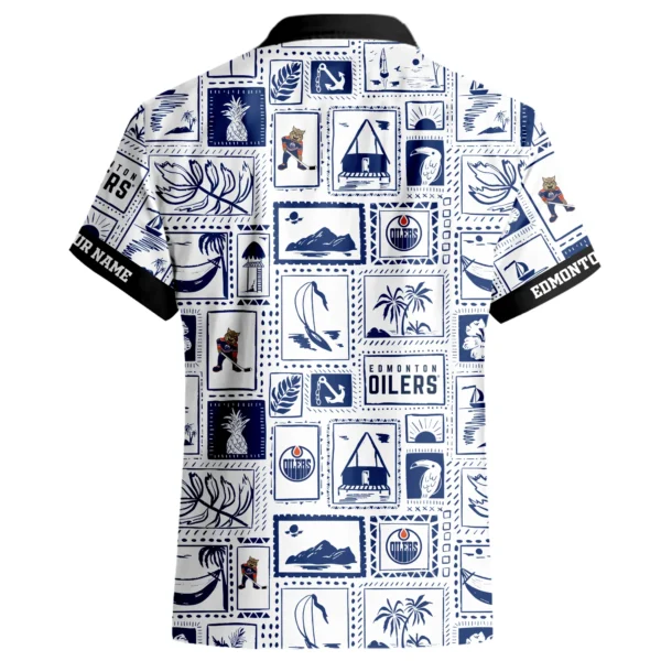 Edmonton Oilers Hawaiian Shirt 2026 Limited Premium Crinkle Textured Personalize Name