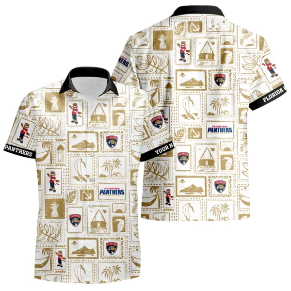Florida Panthers Hawaiian Shirt 2026 Limited Premium Crinkle Textured Personalize Name