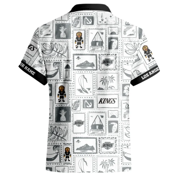 Los Angeles Kings Hawaiian Shirt 2026 Limited Premium Crinkle Textured Personalize Name