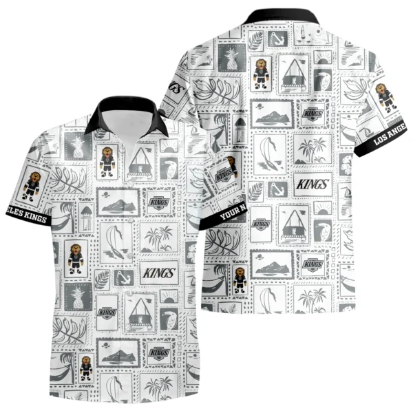 Los Angeles Kings Hawaiian Shirt 2026 Limited Premium Crinkle Textured Personalize Name
