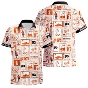 Philadelphia Flyers Hawaiian Shirt 2026 Limited Premium Crinkle Textured Personalize Name