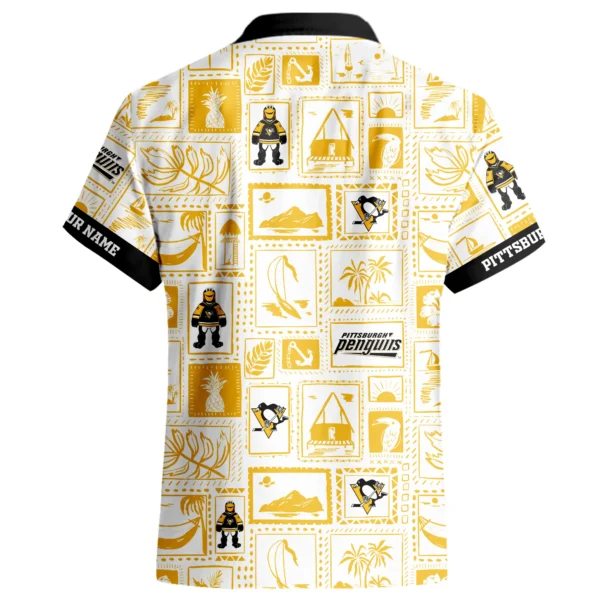 Pittsburgh Penguins Hawaiian Shirt 2026 Limited Premium Crinkle Textured Personalize Name