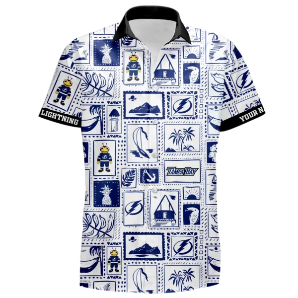 Tampa Bay Lightning Hawaiian Shirt 2026 Limited Premium Crinkle Textured Personalize Name