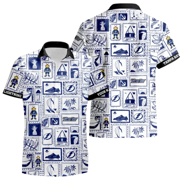 Tampa Bay Lightning Hawaiian Shirt 2026 Limited Premium Crinkle Textured Personalize Name