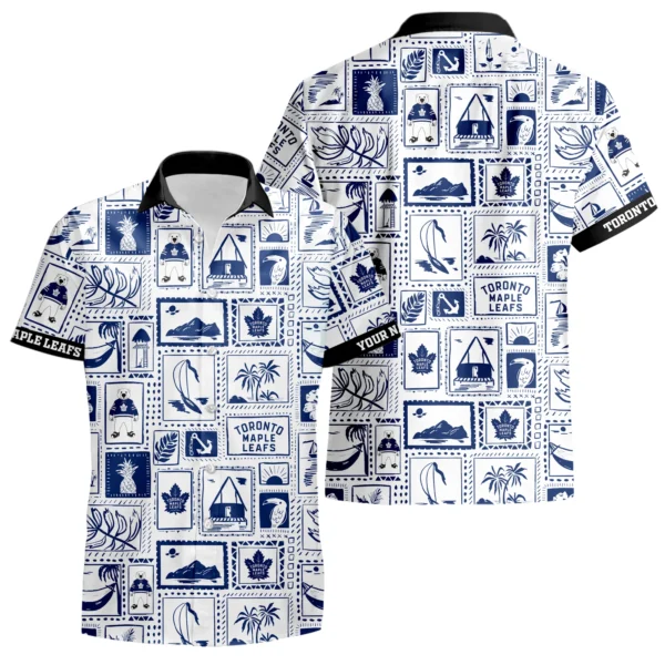 Toronto Maple Leafs Hawaiian Shirt 2026 Limited Premium Crinkle Textured Personalize Name