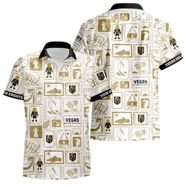 Vegas Golden Knights Hawaiian Shirt 2026 Limited Premium Crinkle Textured Personalize Name