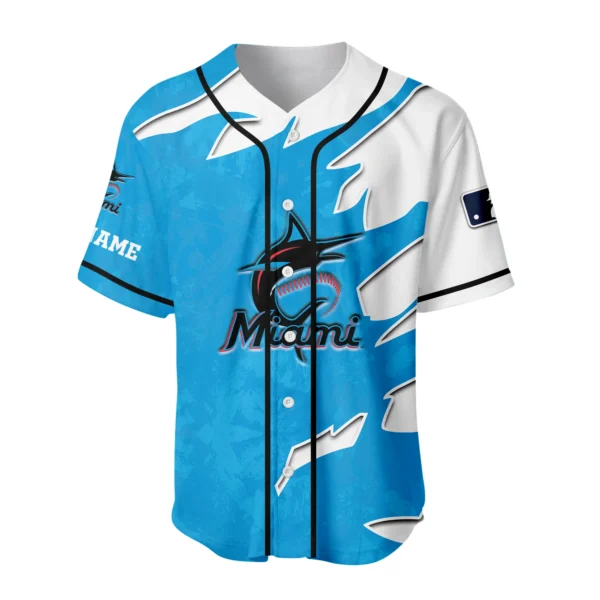 Miami Marlins Baseball Jersey 2026 Limited Customize Name
