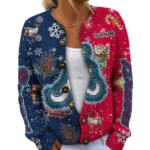 Atlanta Braves Women’s Knit Sweater Customize Name
