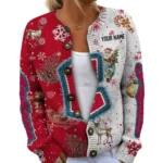 Cleveland Guardians Women’s Knit Sweater Customize Name