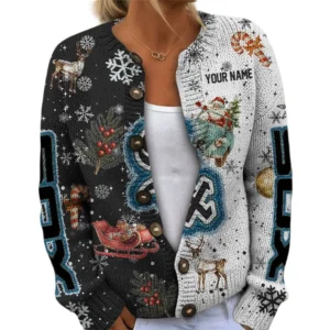 Chicago White Sox Women’s Knit Sweater Customize Name