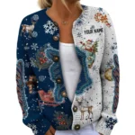 Detroit Tigers Women’s Knit Sweater Customize Name