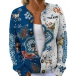 Los Angeles Dodgers Women’s Knit Sweater Customize Name