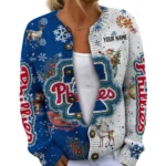 Philadelphia Phillies Women’s Knit Sweater Customize Name