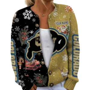 Colorado Buffaloes Women’s Knit Sweater Customize Name