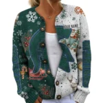 Michigan State Spartans Women’s Knit Sweater Customize Name