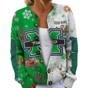 Marshall Thundering Herd Women’s Knit Sweater Customize Name