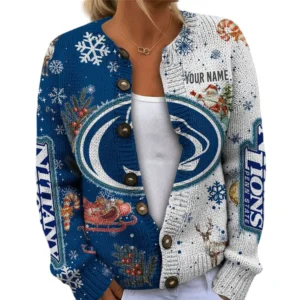 Penn State Nittany Lions Women’s Knit Sweater Customize Name